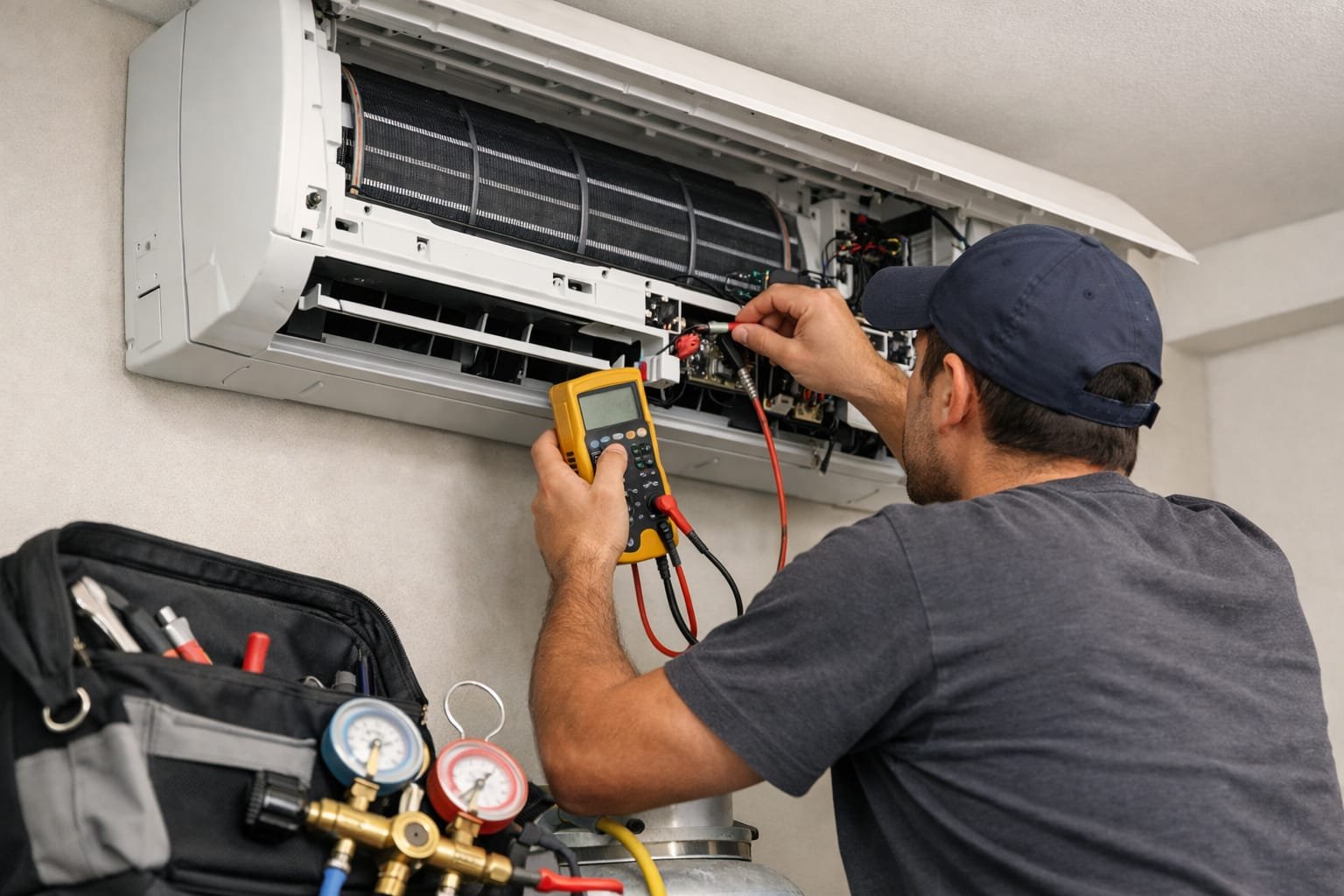 AC repair and troubleshooting service in Baharampur