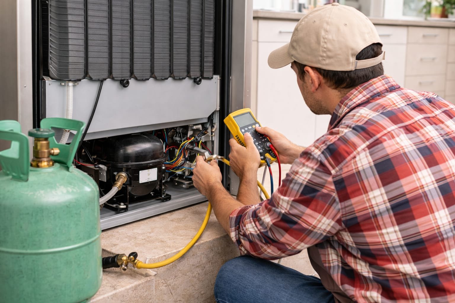 Refrigerator cooling problem and gas leakage repair in Cuttack by experienced technician