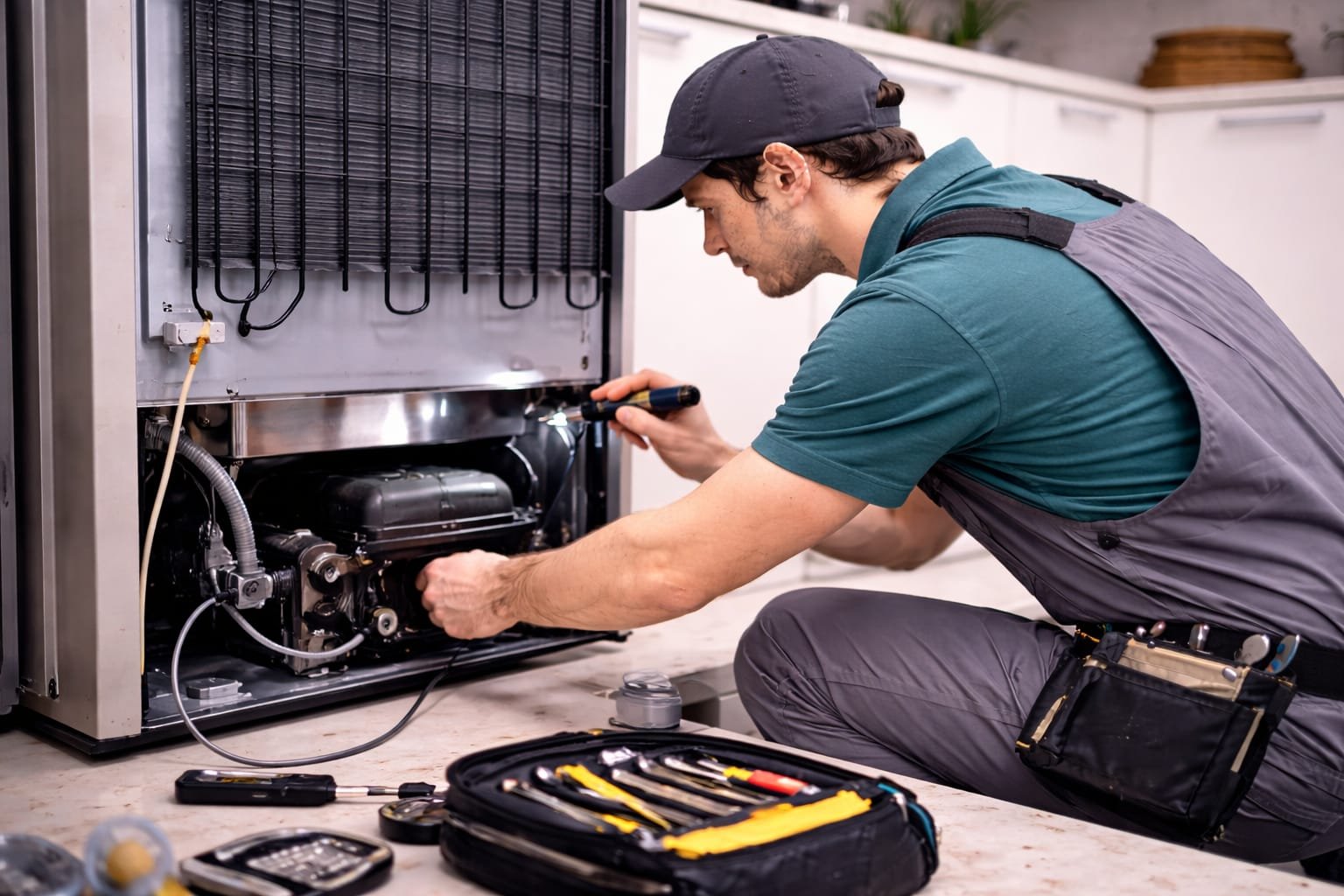 Refrigerator electrical inspection and safety check service in Cuttack by Q Tech