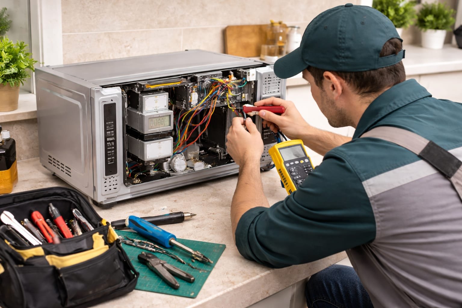 Professional microwave repair service in Baharampur by Q Tech